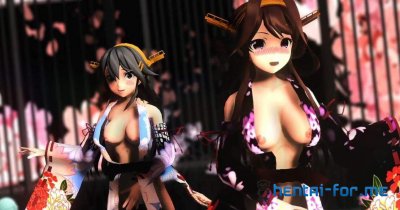 [MMD] 【罪袋注意】金剛4姉妹+ 【GOKURAKU-JOUDO】