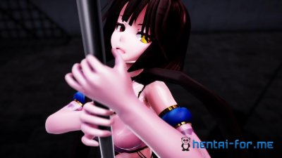 [MMD] Pole dancing at Tokiwazaki 3