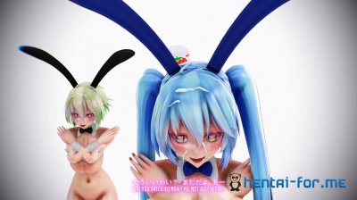 [MMD] Gumi and Miku Persecution Complex Cellphone Girl Sex Dance